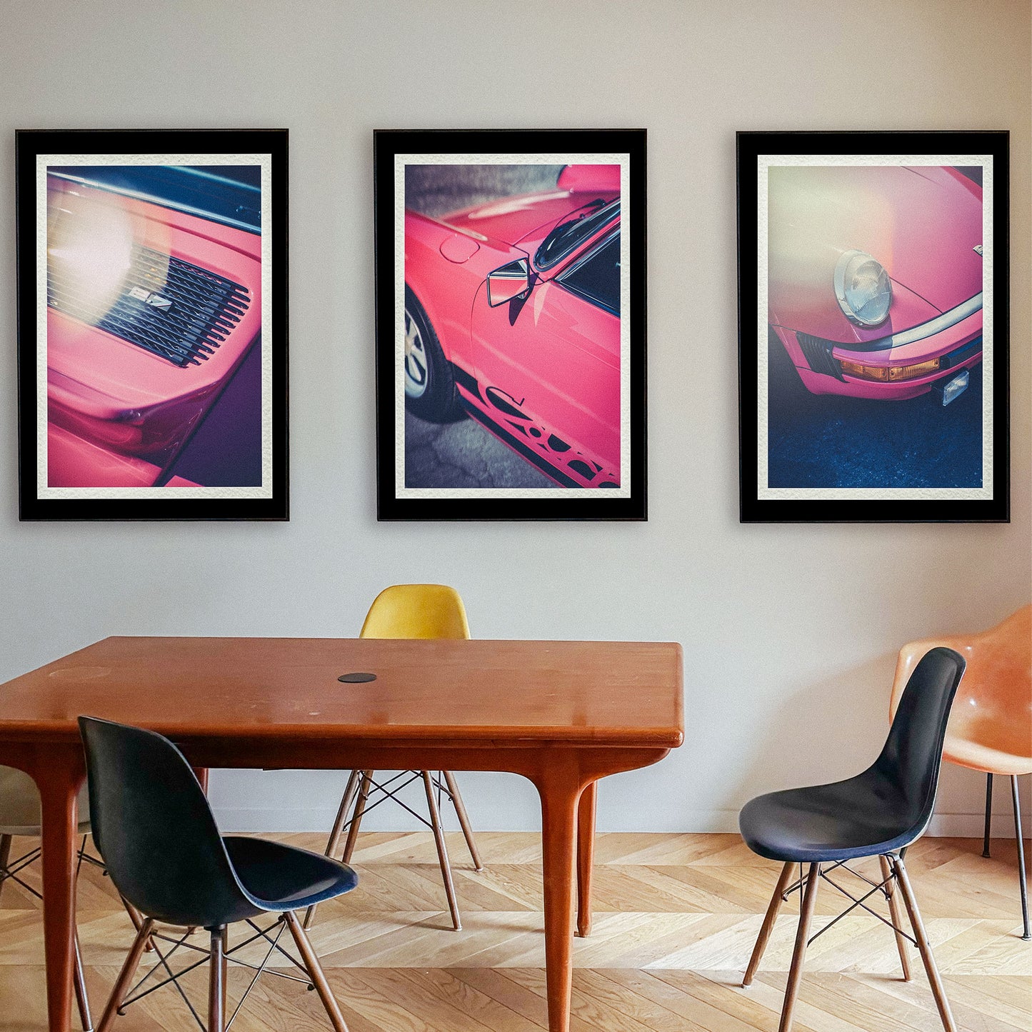 MAGENTA MARVELS TRIPTYCH